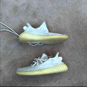 Yezzy Adidas Boost 350 V2 Triple White Mens